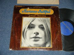 画像1: MARIANNE FAITHFULL - MARIANNE FAITHFULL ( Matrix # ZAL-6753  R / ZAL-6754  ) (VG++/Ex )  / 1965 US AMERICA  ORIGINAL "BLUE Label with Un-Boxed LONDON " STEREO Used LP 