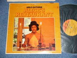 画像1: ARLO GUTHRIE - ALICE'S RESTAURANT (Matrix # A) 30695 RS-6267 A-1A      B) 30696 RS-6267 B-1L  ) (Ex++/Ex+++ EDSP, TEAROL)  / 1968 Version US AMERICA 2nd Press "ORANGE & BROWN Label" Used LP 