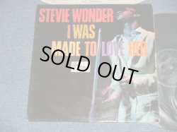 画像1: STEVIE WONDER -  I WAS MADE TO LOVE HER  (Ex+/Ex++ B-2:Ex EDSP, TEAROL) / 1967 UK ENGLAND ORIGINAL STEREO  Used LP