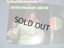 画像1: ARETHA FRANKLIN - SOUL '69 ("MO" Press) (Ex++/Ex+++ EDSP) / 1969 US AMERICA ORIGINAL 1st Press "GREEN & RED with 1841 BROADWAY Label" Used LP 　