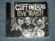 COFFINLIDS (PSYCHOBILLY) - LIVE TRASH (SEALED)  /  WEST-GERMANY ORIGINAL "BRAND NEW SEALED" CD