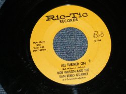 画像1: A) BOB  WILSON AND THE SAN REMO QUARTEY - ALL TURNED ON : B) SAN REMO GOLDEN STRINGS - HUNGRY FOR LOVE ( Ex++/Ex++ WOL )  /  US AMERICA ORIGINAL Used 7"45 Single 