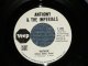 ANTHONY & THE IMPERIALS - ANTHEM : GOODBYE GOODTIME  ( Ex+++/Ex+++ )  /  US AMERICA ORIGINAL "WHITE LABEL PROMO" Used 7"45 Single 