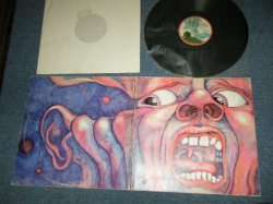 画像1: KING CRIMSON  - IN  THE COURT OF THE CRIMSON KING (Ex/Ex++) / 1971 Version GERMAN REISSUE "PINK RIM Label"  Used LP 