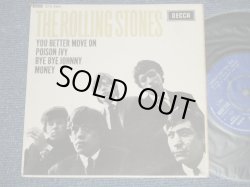 画像1: THE ROLLING STONES - THE ROLLING STONES (Matrix # 1K/1K) (Ex+++/Ex+++) / 1964 UK ENGLAND  ORIGINAL Used 7"  45 rpm EP with PICTURE SLEEVE 