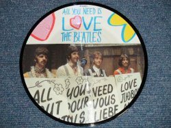 画像1: The BEATLES - ALL YOU NEED IS LOVE : BABY YOU'RE A RICHMAN (MINT)/ 19887UK ENGLAND ORIGINAL "PICTURE DISC" Used 7" Single   