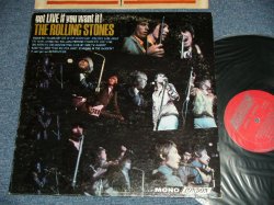 画像1: ROLLING STONES - GOT LIVE IF YOU WANT IT! ( Matrix #   A) ARL-7517-1D  ▵9823 ,B) ARL-7518-1F  ▵9823-x ) ( Ex+/Ex+++, Ex+ )  /  1966 US AMERICA  ORIGINAL "RED Label with Boxed LONDON" MONO Used LP