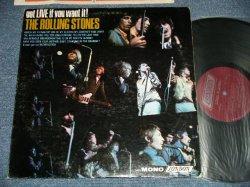 画像1: ROLLING STONES - GOT LIVE IF YOU WANT IT!  ( Matrix  # A) ARL-7517-1A /B)  ARL-7518-1A ) ( Ex++/Ex++ Looks:Ex)  /  1966 US AMERICA  ORIGINAL "MAROON Label with Boxed LONDON" MONO Used LP