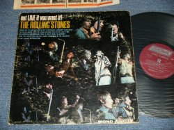 画像1: ROLLING STONES - GOT LIVE IF YOU WANT IT! : With TITLESEAL On Front Cover  ( Matrix  # A) ARL-7517-1A /B)  ARL-7518-1B ) ( VG+++/Ex+  EDSP, TEAROL )  /  1966 US AMERICA  ORIGINAL "MAROON Label with Boxed LONDON" MONO Used LP