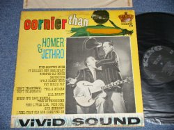 画像1:  HOMER & JETHRO - CORNIER THAN CORN ( Ex, VG++/Ex+++ TAPEon EDGE, STOFC ) / 1963 US AMERICA  ORIGINAL  "MONO"   Used LP 