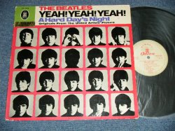 画像1: THE BEATLES - YEAH! YEAH! YEAH! : A HARD DAYS NIGHT ( Ex++/MINT-  )  / 1964 WEST-GERMAN ORIGIANL "WHITE/RED Label" "STEREO"   Used LP 