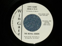 画像1: THE ROYAL JOKERS (Northern) - LOVE GAME ( FROM A TO Z)  -  FROM A TO Z (LOVE GAME) (MINT-/MINT-) 1966  US AMERICA ORIGINAL "WHITE LABEL PROMO" Used 7"45  Single