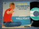 JOHNNY HALLYDAY - JOHNNY DANSANT LE MASHED POTATOES (Ex++/Ex+++)  / 1962 FRANCE FRENCH ORIGINAL  Used Used 7" EP 