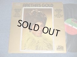 画像1: ARETHA FRANKLIN - ARETHA'S GOLD (Matrix # A) ST-1-691567-B  B)  ST-2-691568-C)  (Ex+/Ex+++ EDSP) / 1969 US AMERICA ORIGINAL 1st Press "GREEN & RED with 1841 BROADWAY Label" Used LP 　