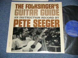 画像1: PETE SEEGER  - THE FOLK SINGERs'S GUITAR GUIDE : ALL INSTRUCTION RECORDS BY PETE SEEGER (Ex++/Ex+++, Ex+++) / 1955  US AMERICA ORIGINAL Used LP's 