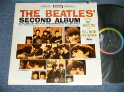 画像1: THE BEATLES - SECOND ALBUM (Matrix #   A)ST-1-2080-A3   B)ST-2-2080-B4#4  ) (Ex++/MINT-)  / 1964 US AMERICA ORIGINAL "BLACK with RAINBOW Label" STEREO Used LP 