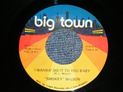 画像1: SMOKEY WILSON - I WANNA DO IT TO YOU BABY : GO GO TRAIN(MINT/MINT) /  US AMERICA ORIGINAL Used  7"Single With 