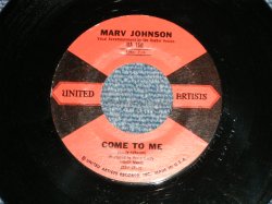 画像1: MARV JOHNSON - COME TO ME : WHISPER (Ex++/Ex++)  / 1959 US AMERICA ORIGINAL Used 7"45 Single 