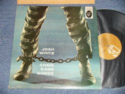 画像1: JOSH WHITE - CHAIN GANG SONGS (Ex++/Ex+++ BB )  / 1969's  US AMERICA  3rd Press "GOLD LABEL" MONO Used   LP 