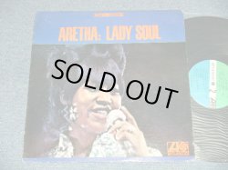 画像1: ARETHA FRANKLIN - LADY SOUL (Matrix #  A) ST-A-681207-1G   TYPING   B) ST-A-681208-1G   TYPING ) (Ex/Ex+ Looks:Ex+++ EDSP) / 1968 US AMERICA ORIGINAL "GREEN & BLUE Label" Used LP 　