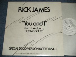 画像1: RICK JAMES - YOU AND I  (MINT-/MINT ) / 1978 US AMERICA   ORIGINAL  "PROMO ONLY"  Used  12" 