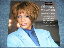 画像1: WHITNEY HOUSTON - HEARTBREAK HOTEL / It's Not Right But It's Okay (The Dance Mixes) (SEALED) / 1999 US AMERICA ORIGINAL "BRAND NEW SEALED" Triple 12" 