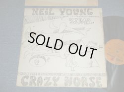 画像1: NEIL YOUNG   - ZUMA : NO SONG SHEET ( Matrix #  A) MS2242 31966-1B   B) MS2242 31967-1B) ( Ex+/Ex++) / 1975 US AMERICA ORIGINAL "BROWN  Label" Used LP 