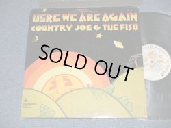 画像1: COUNTRY JOE And The FISH - HERE WE ARE AGAIN  (With INSERTS) (Ex+/Ex+++  BB)   / 1969 Version  US AMERICA "LIGHT BROWN  Label" Used LP