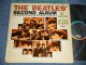 THE BEATLES - SECOND ALBUM (Matrix #A) T-1-2080-G2 TYPING  Style  B) T-2-2080-T3   TYPING  Style) (EX++/Ex++ EDSP)  / 1964 US AMERICA ORIGINAL "BLACK with RAINBOW Label" MONO Used LP 