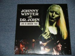 画像1: JOHNNY WINTER with DR. JOHN - LIVE IN SWEDEN 1987  ( SEALED) /   2016 US AMERICA ORIGINAL  "BRAND NEW SEALED"   LP