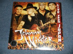 画像1: JOHNNY WINTER - LIVE FROM JAPAN  ( SEALED) /   2016 US AMERICA ORIGINAL  "BRAND NEW SEALED"   2-LP