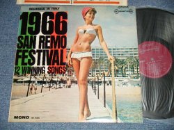 画像1: V. A.  VARIOUS / OMNIBUS  - 1966 SAN REMO FESTIVAL : 12 WINNING SONG (Ex+++/MINT-) / 1966 US AMERICA ORIGINAL "MAROON Lbael" MONO Used  LP