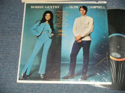画像1: BOBBIE GENTRY & GLEN CAMPBELL -  BOBBIE GENTRY & GLEN CAMPBELL( MINT-/MINT)  / 1968 US AMERICA ORIGINAL 1st Press "BLACK with RAINBOW Label"  Used LP 