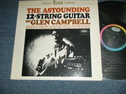 画像1: GLEN CAMPBELL - THE ASTROUNDING  12-STRING GUITAR  ( Ex+++/MINT-)  / 1964 US AMERICA ORIGINAL "BLACK with RAINBOW Label" Used LP 