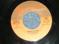 画像1: NANCY SINATRA - A) FRIDAY'S CHILD  B) HUTCHINSON JAIL (Ex+/Ex+)  / 1966 US AMERICA  ORIGINAL Used  7"45 SINGLE