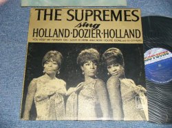 画像1: THE SUPREMES - SING HOLLAND DOZIER HOLLAND ( Ex+/Ex+Looks:Ex++) /  1967 US AMERICA ORIGINAL MONO Used LP 