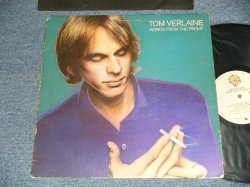 画像1: TOM VERLAINE (TELEVISION) - WORDS FROM THE FRONT ( Ex++/Ex+++) /  1982 US AMERICA ORIGINAL Used LP 