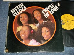 画像1: SISTER SLEDGE - CIRCLE OF LOVE  (VG+++/Ex+++ TEAROFC, STOBC, , BB, ) / 1975 US AMERICA ORIGINAL 1st Press "YELLOW with Large 75 ROCKFELLER Label" Used LP   