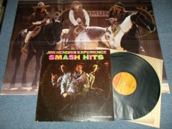 画像1: JIMI HENDRIX - SMASH HITS (With POSTER) (Ex/MINT-)  / 1969 US AMERICA ORIGINAL 1st Press "ORANGE & BROWN label"  Used LP