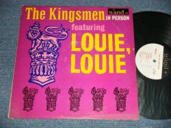 画像1: THE KINGSMEN - IN PERSON  feat.LOUIE,LOUIE ( Ex++/Ex B-2:POOR JUMP)  / 1964 US AMERICA ORIGINAL MONO Used LP 
