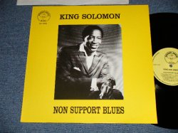 画像1: KING SOLOMON - NON SUPPORT BLUES  ( NEW )  / NETHERLAND (HOLLAND) " BRAND NEW"  LP 
