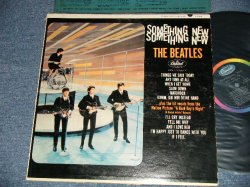 画像1: The BEATLES -  SOMETHING NEW ( Matrix # A)  T1-2108-P15    B)  T2-2108-G 4 #4) ( Ex/Ex+ Looks:Ex-) / 1964 US AMERICA ORIGINAL "BLACK with COLOR BAND Label" MONO Used LP  EDSP