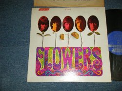 画像1: ROLLING STONES -  FLOWERS (Matrix# A) ZAL 7752-1B BellSound    B) ZAL 7753-1B BellSound )  ( Ex+++/MINT-) / 1971 Version? US AMERICA  ORIGINAL "BLUE  with Boxed 'LONDON' Label" "ADDRESS CREDIT at Bottom Label"  STEREO   Used LP