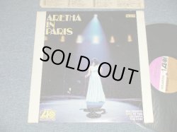 画像1: ARETHA FRANKLIN - ARETHA IN PARIS  (MATRIX #  (MACHINE CUT / TYPING )   A)ST A 681373-1S 1  B)ST A 681374-1S  1 A1  )  (MINT-~Ex+++/MINT-)  / 1968 US AMERICA ORIGINAL 1st press "PURPLE & BROWN Label" STEREO Used LP  