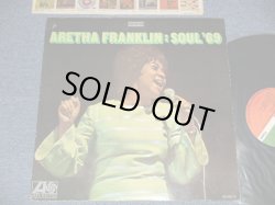 画像1: ARETHA FRANKLIN - SOUL '69 ( Matrix #A)ST-A-681481-1C CT T  B) ST-A-681482-1B CT T  "CT" Press) (Ex+/MINT- Looks:Ex++  BB) / 1969 US AMERICA ORIGINAL 1st Press "GREEN & RED with 1841 BROADWAY Label" Used LP 　