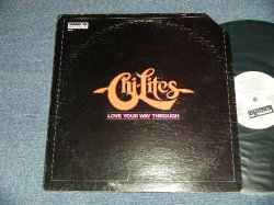 画像1: THE CHI-LITES - LOVE YOUR WAY THROUGH (Ex-/MINT- EDSP, CUTOUT FOR PROMO) / 1981 US AMERICA ORIGINAL  "WHITE LABEL PROMO" Used LP 