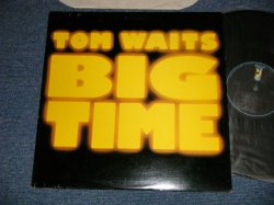 画像1: TOM WAITS - BIG TIME (Matrix # A) ST-IL-887093A DMM SP 1-2 MASTERDISK ▵22460  B-32919 A DMM B) ST-IL-887094B DMM SP 1-2 MASTERDISK B-32932-B DMM▵22460-x ) (Ex+/MINT) / 1988 US AMERICA ORIGINAL "1st Press BLACK Label" Used LP 