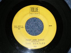 画像1: The BEATLES - THERE'S A PLACE / TWIST AND SHOUT(Ex Looks:VG+++/Ex Looks:VG+++) / 02. Mar 1964 Version US AMERICA ORIGINAL "YELLOW with Black Print Label" Used 7" Single 