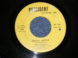 画像1: The EQUALS (with EDDY GRANT)  - A) SOFTLY, SOFTLY  B) LONELY RITA (Ex+/Ex+ BB, TEAROL)  / 1968 US AMERICA ORIGINAL Used 7" Single 