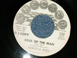 画像1: FONTELLA BASS - A) RESCUE ME  B)SOUL OF THE MAN (Ex/Ex) / 1965 US AMERICA ORIGINAL  "WHITE LABEL PROMO" Used 7"SINGLE   